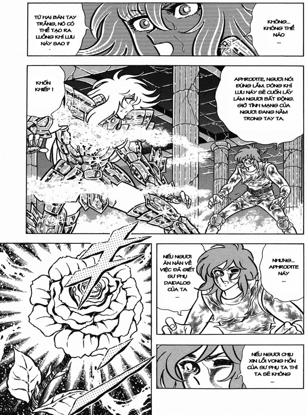 Truyện Tranh Áo Giáp Vàng - Saint Seiya trang 4