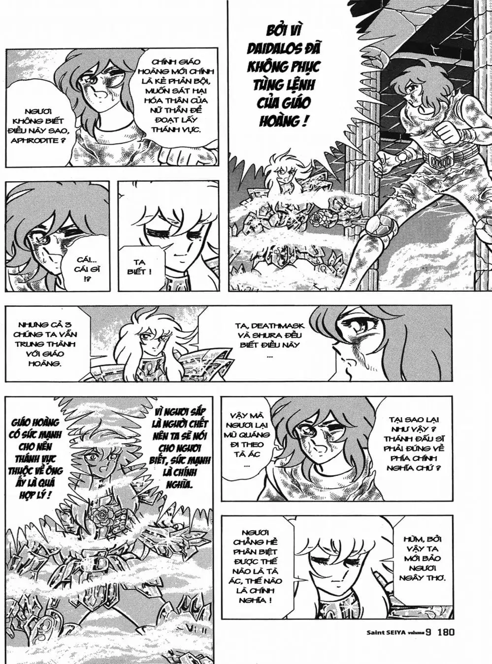 Truyện Tranh Áo Giáp Vàng - Saint Seiya trang 4