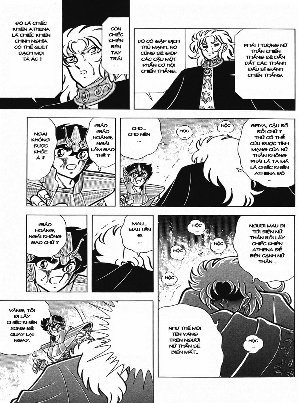 Truyện Tranh Áo Giáp Vàng - Saint Seiya trang 4