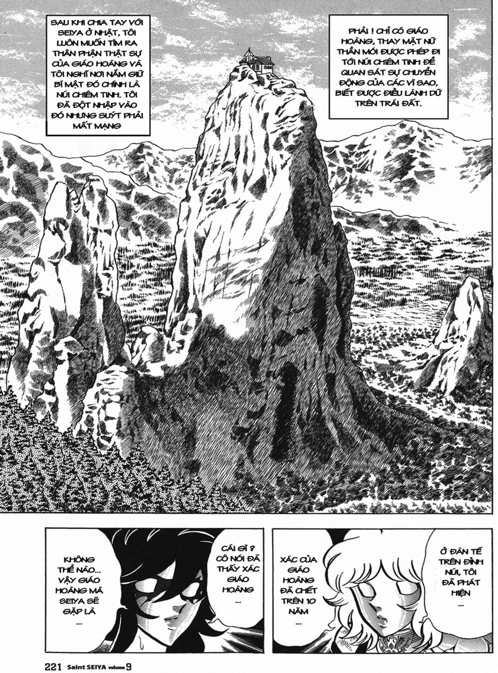 Truyện Tranh Áo Giáp Vàng - Saint Seiya trang 4