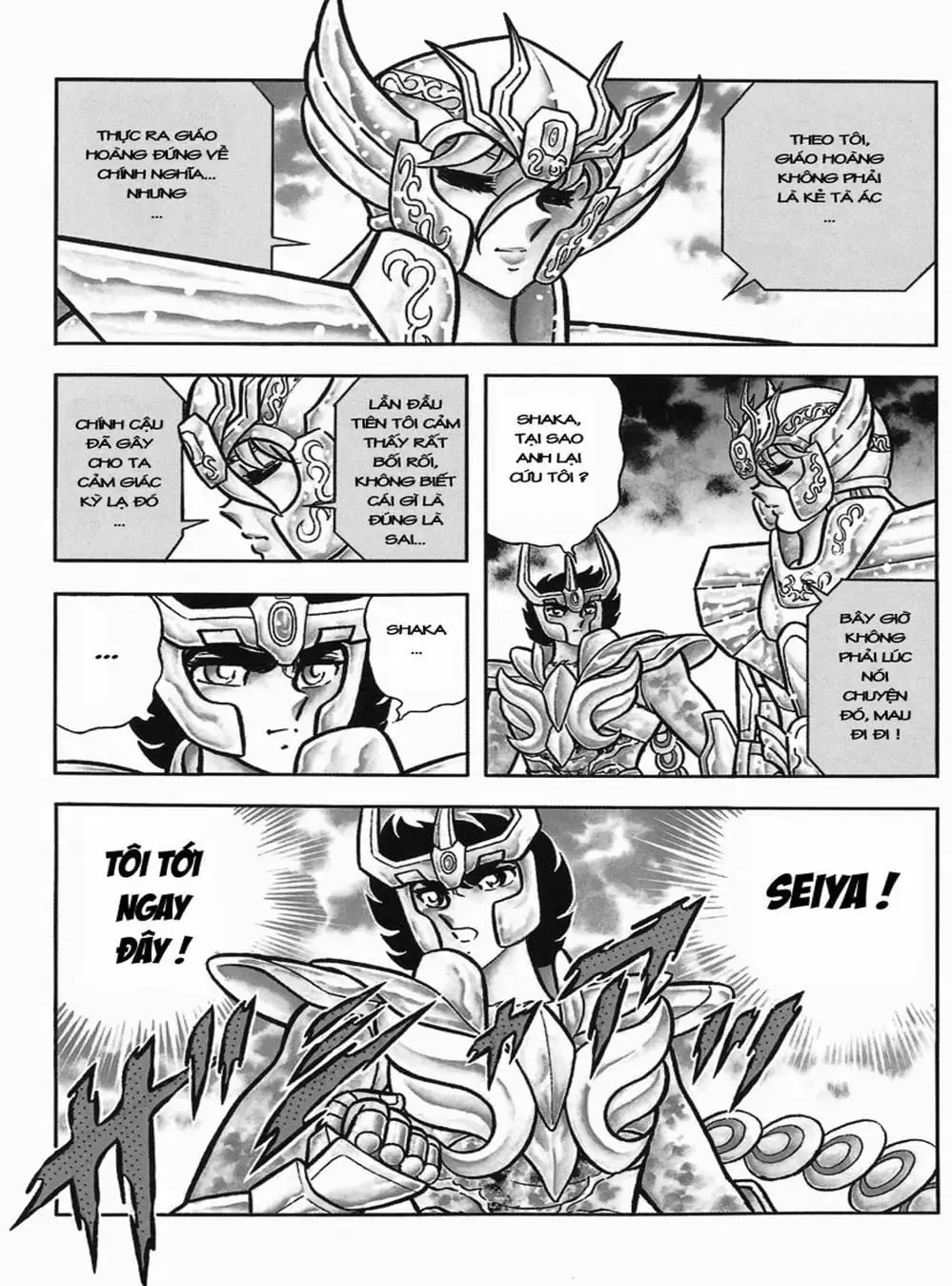 Truyện Tranh Áo Giáp Vàng - Saint Seiya trang 4