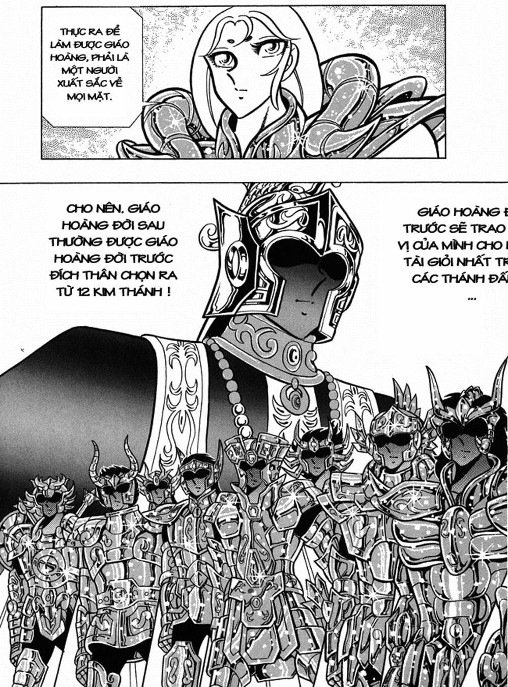 Truyện Tranh Áo Giáp Vàng - Saint Seiya trang 4