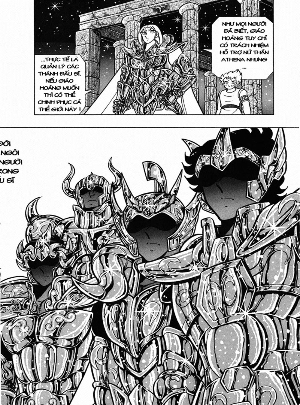 Truyện Tranh Áo Giáp Vàng - Saint Seiya trang 4