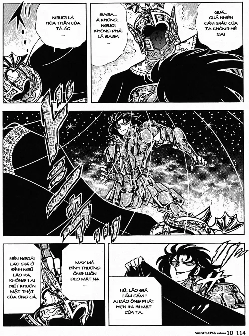 Truyện Tranh Áo Giáp Vàng - Saint Seiya trang 4