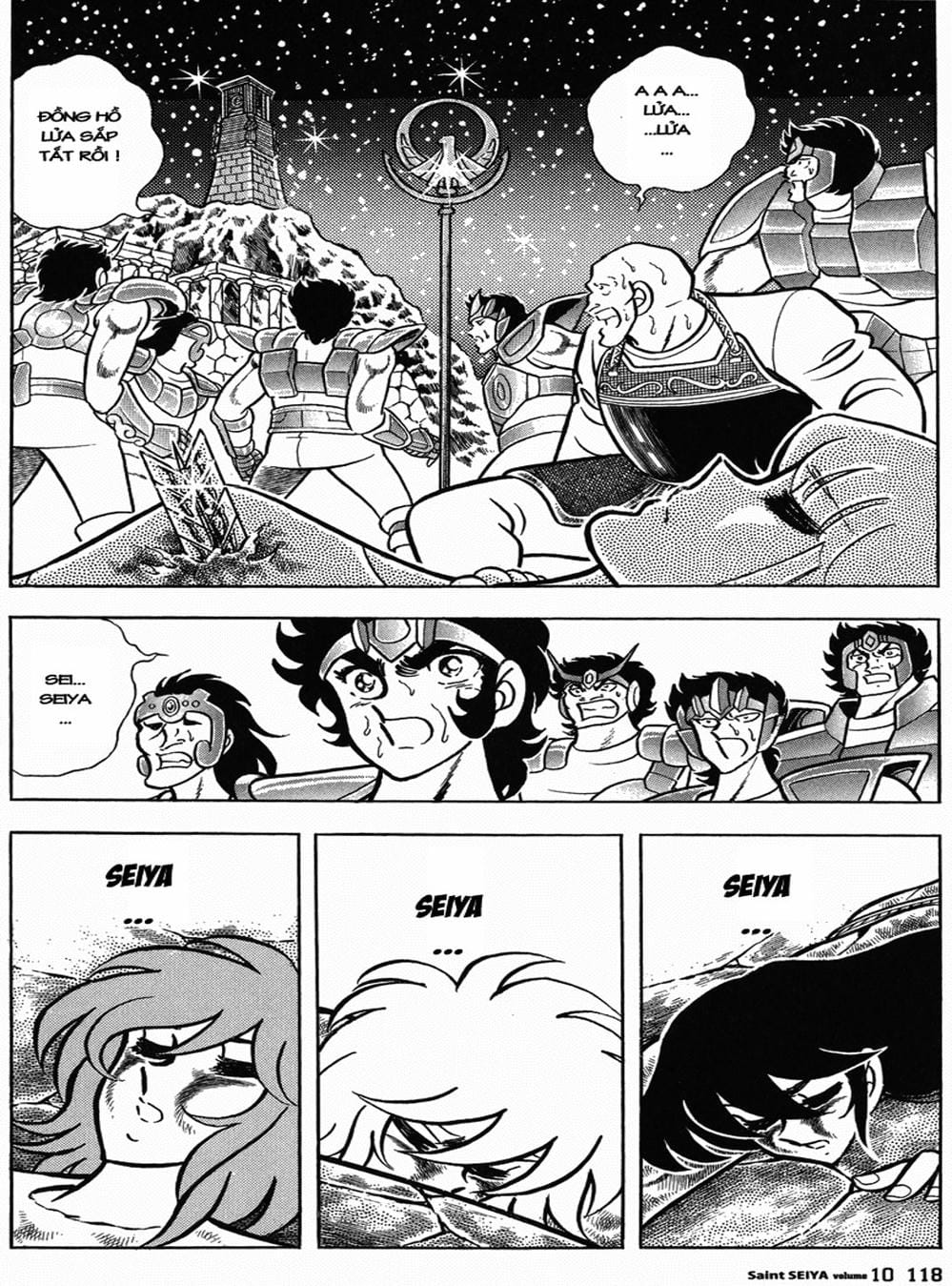 Truyện Tranh Áo Giáp Vàng - Saint Seiya trang 4