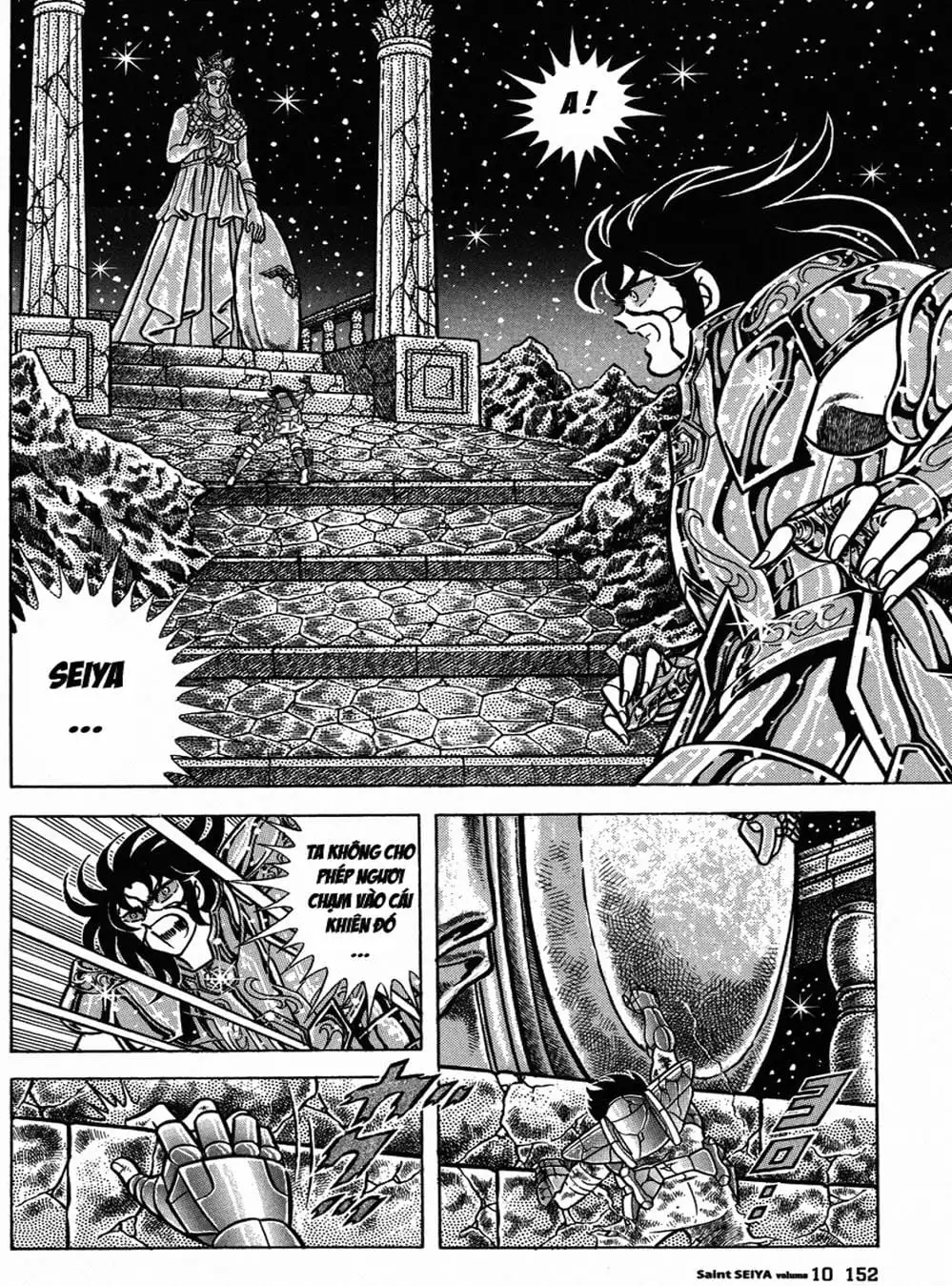 Truyện Tranh Áo Giáp Vàng - Saint Seiya trang 4