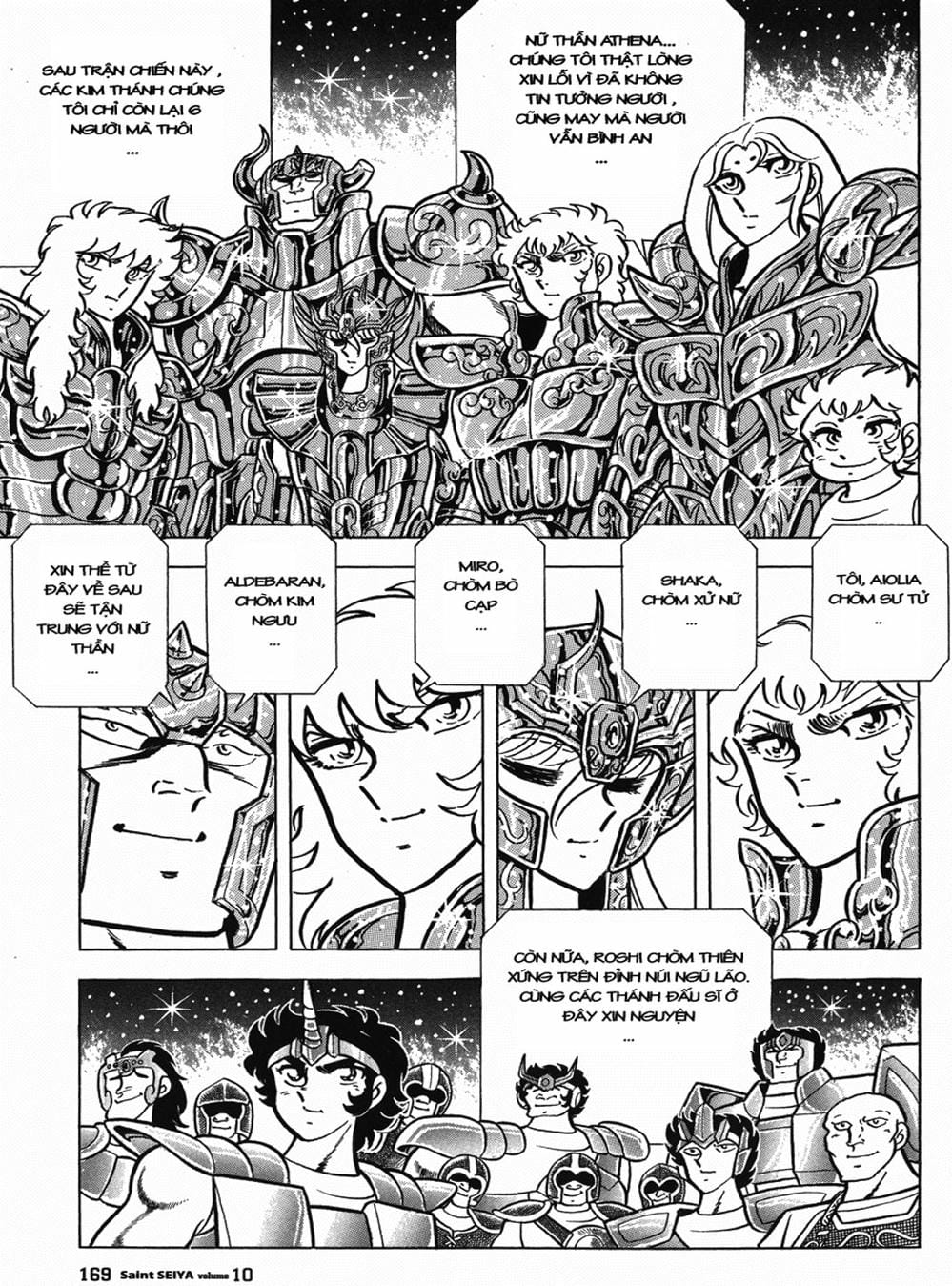 Truyện Tranh Áo Giáp Vàng - Saint Seiya trang 4