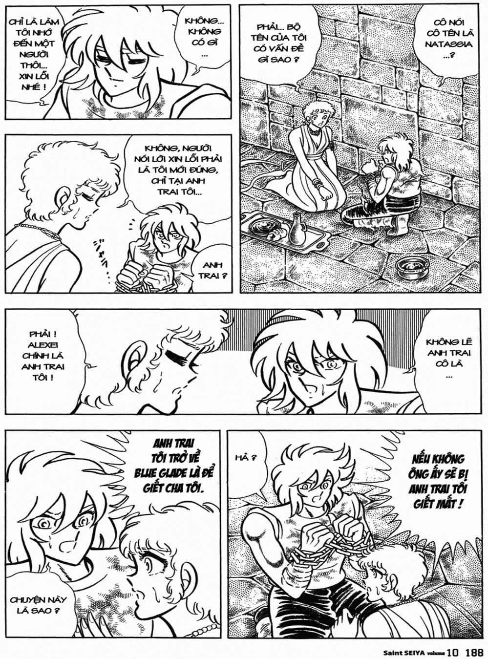 Truyện Tranh Áo Giáp Vàng - Saint Seiya trang 4