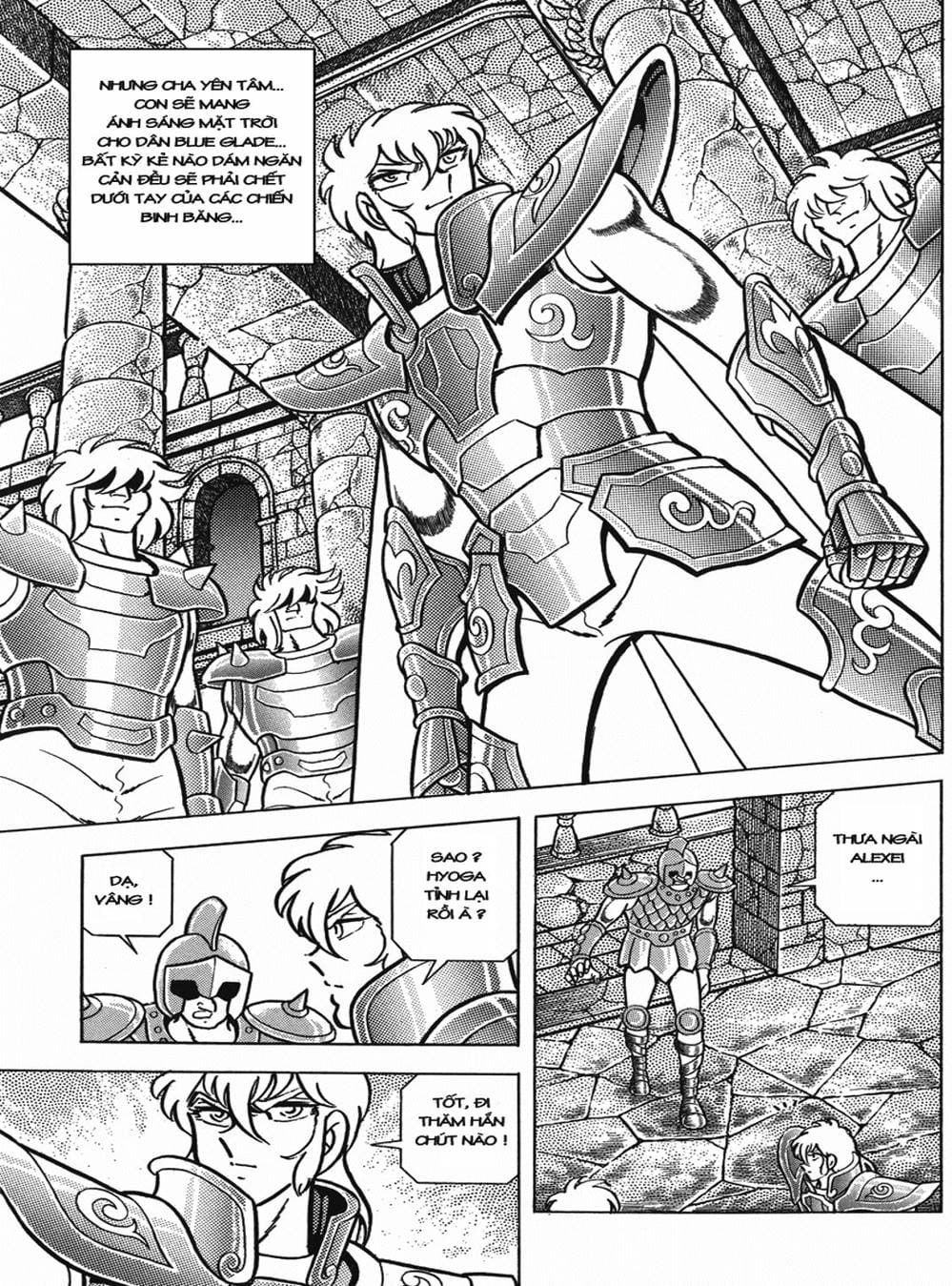 Truyện Tranh Áo Giáp Vàng - Saint Seiya trang 4