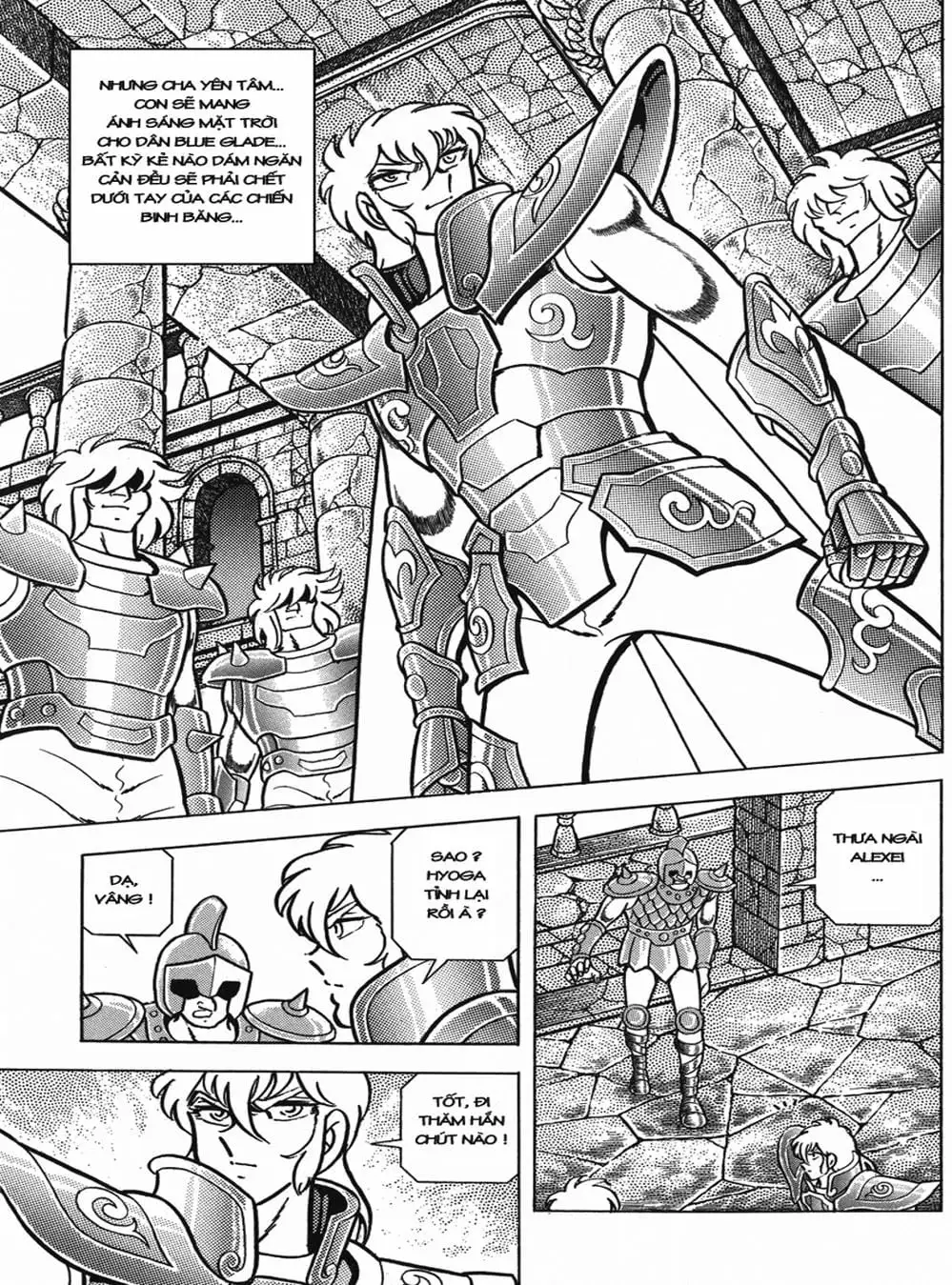 Truyện Tranh Áo Giáp Vàng - Saint Seiya trang 4