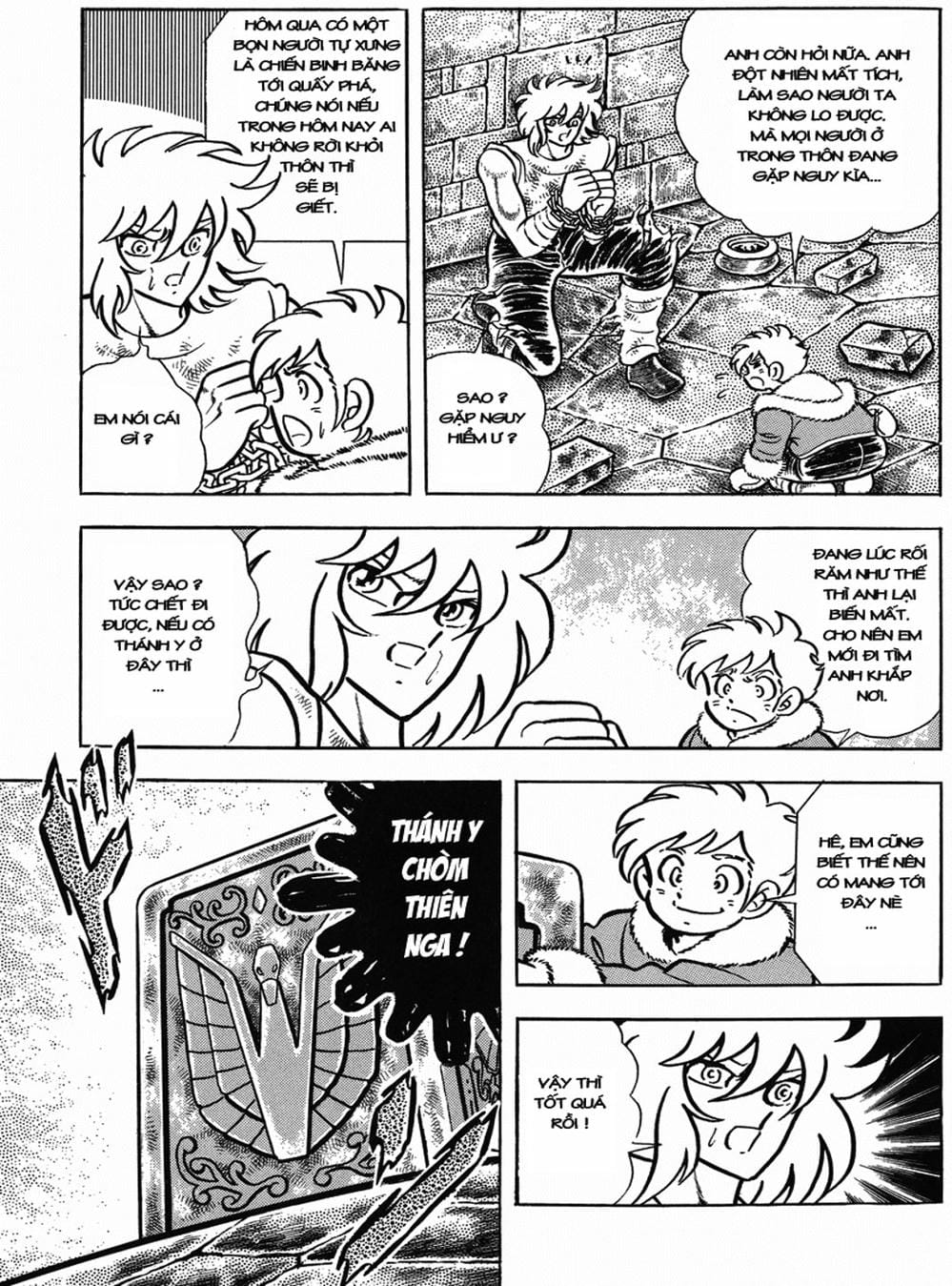 Truyện Tranh Áo Giáp Vàng - Saint Seiya trang 4
