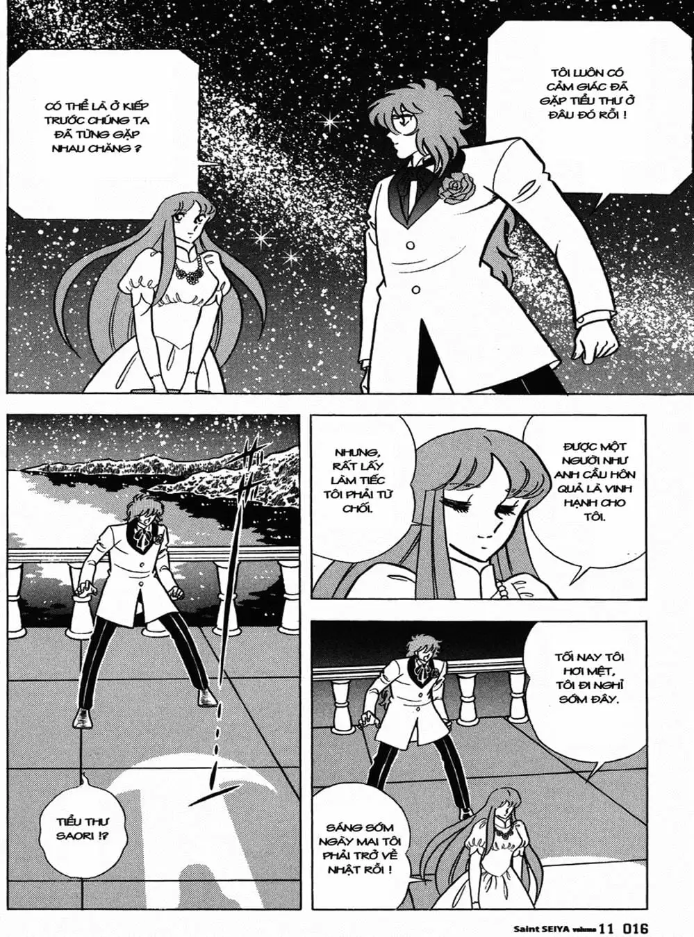 Truyện Tranh Áo Giáp Vàng - Saint Seiya trang 4