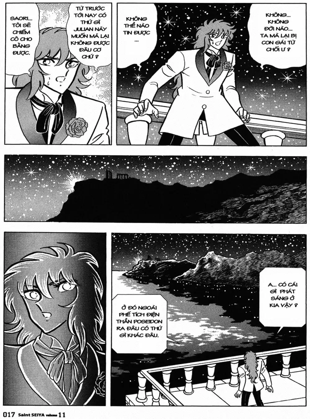 Truyện Tranh Áo Giáp Vàng - Saint Seiya trang 4