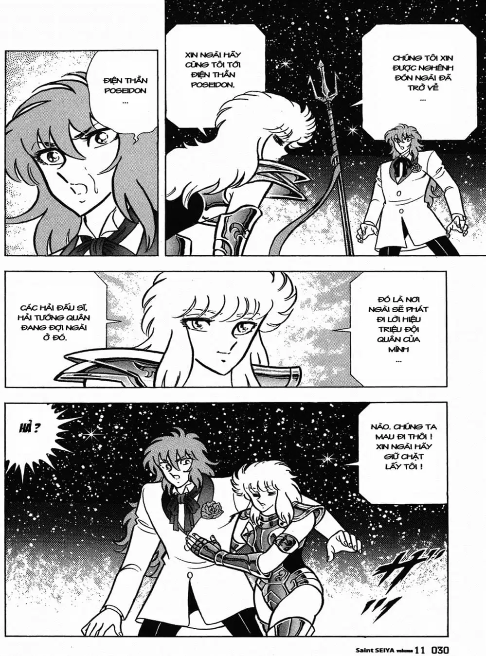 Truyện Tranh Áo Giáp Vàng - Saint Seiya trang 4