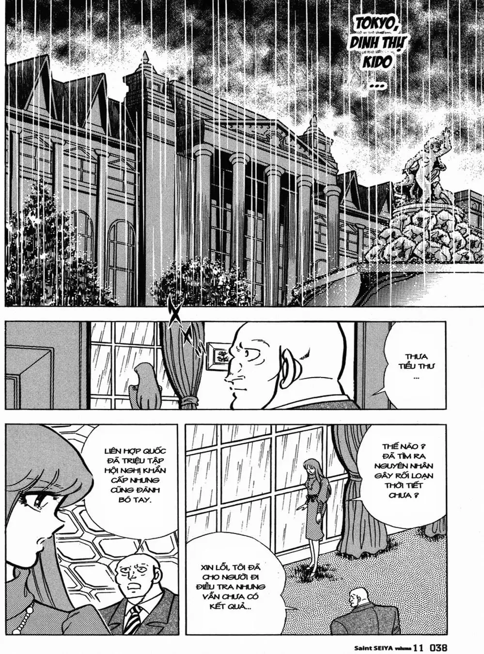 Truyện Tranh Áo Giáp Vàng - Saint Seiya trang 4