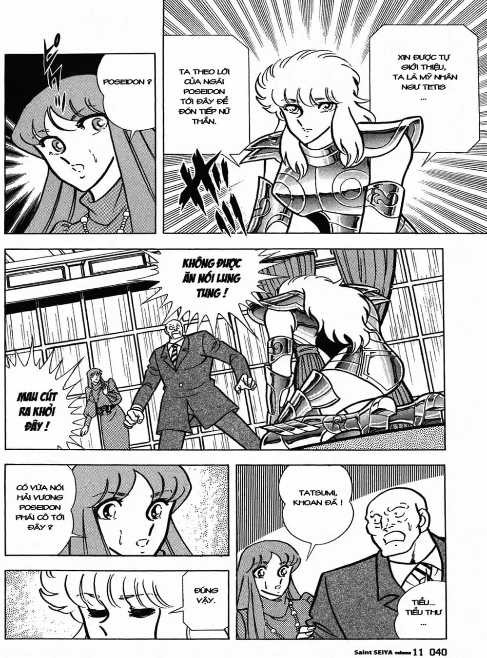 Truyện Tranh Áo Giáp Vàng - Saint Seiya trang 4