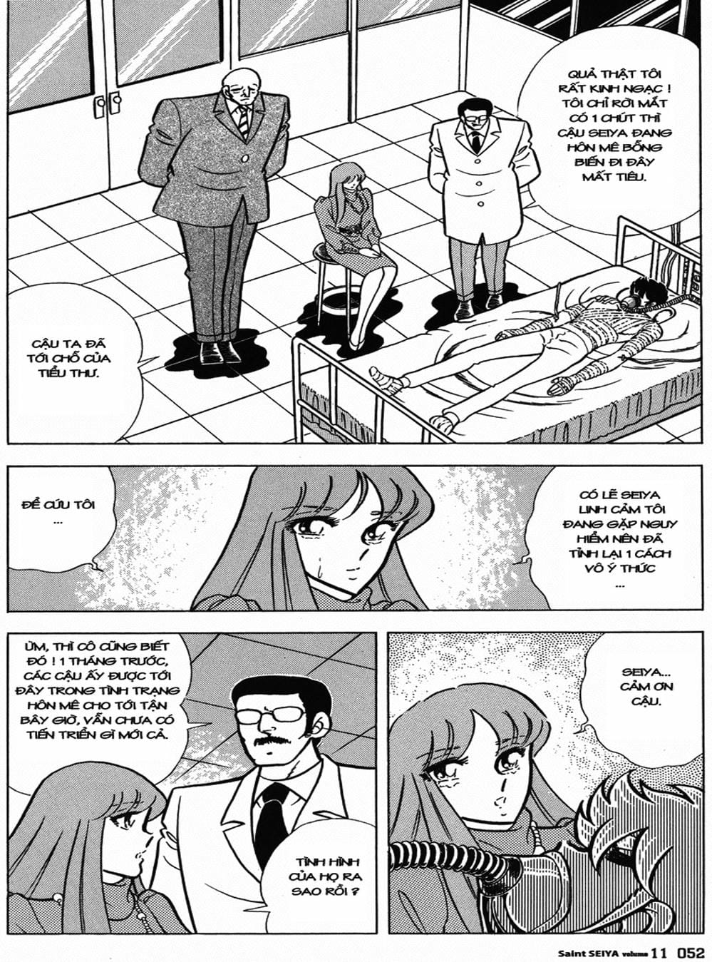 Truyện Tranh Áo Giáp Vàng - Saint Seiya trang 4