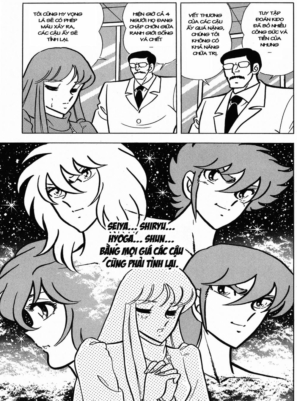Truyện Tranh Áo Giáp Vàng - Saint Seiya trang 4