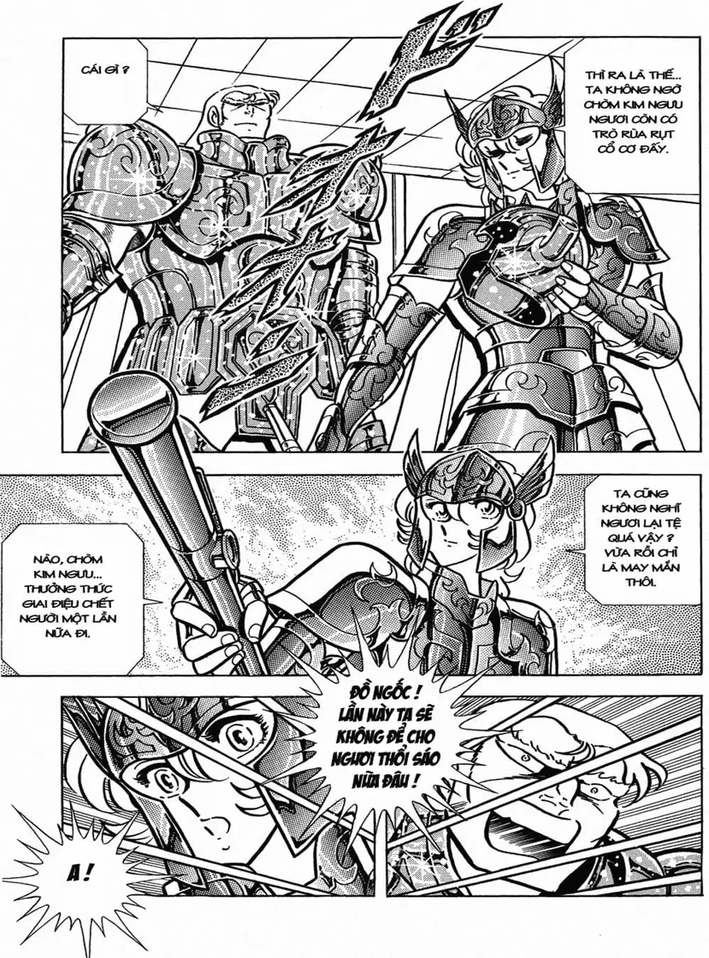 Truyện Tranh Áo Giáp Vàng - Saint Seiya trang 4