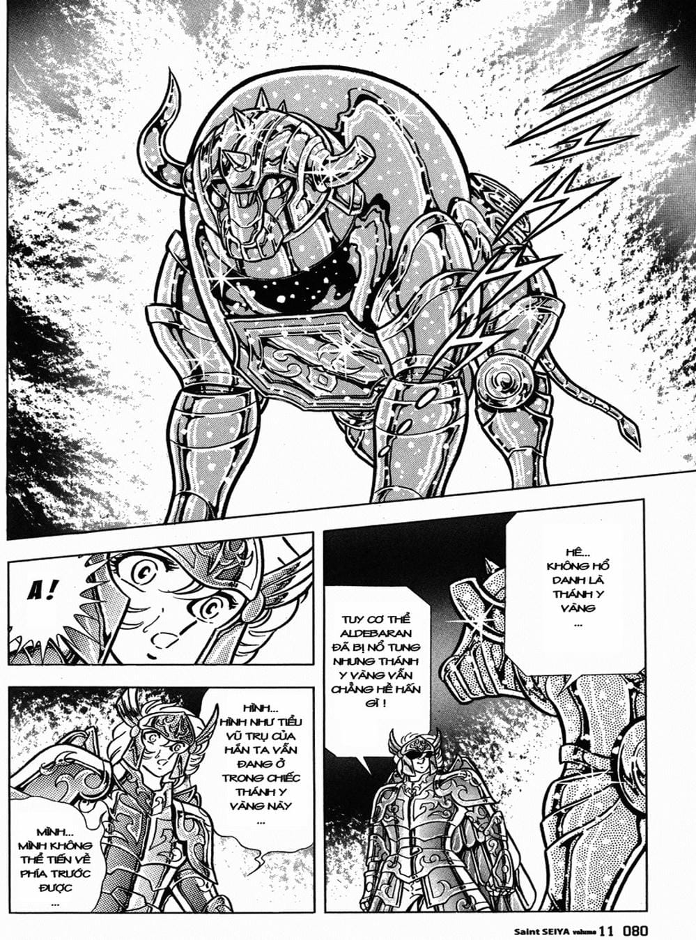 Truyện Tranh Áo Giáp Vàng - Saint Seiya trang 4