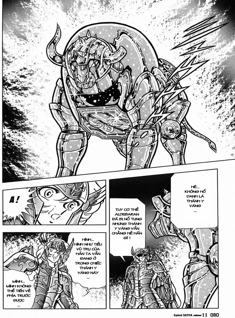 Truyện Tranh Áo Giáp Vàng - Saint Seiya trang 4