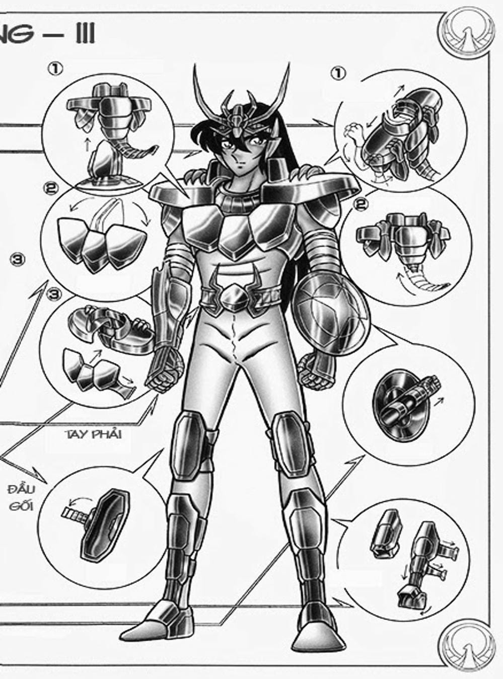 Truyện Tranh Áo Giáp Vàng - Saint Seiya trang 4