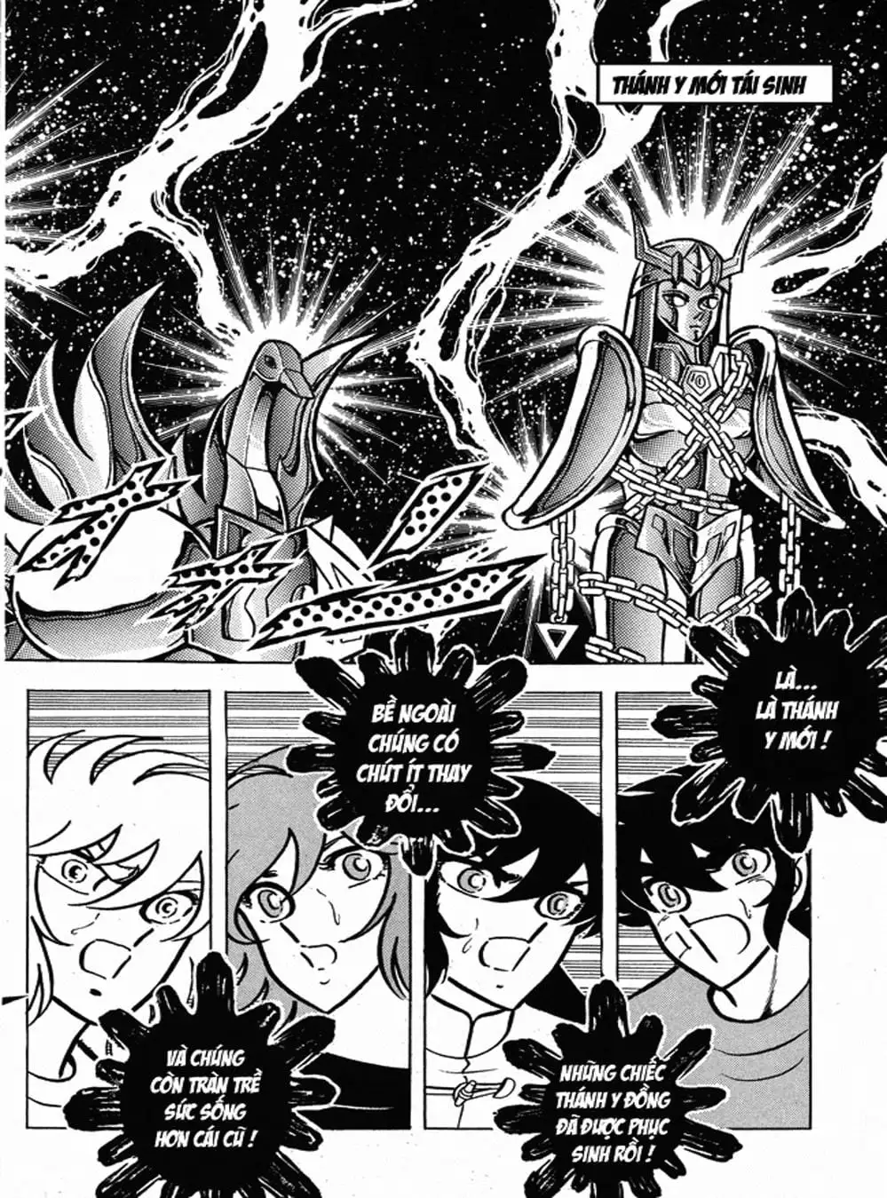 Truyện Tranh Áo Giáp Vàng - Saint Seiya trang 4