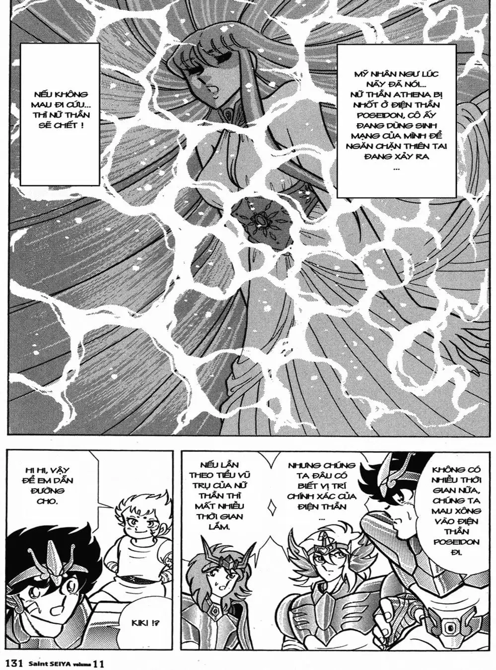 Truyện Tranh Áo Giáp Vàng - Saint Seiya trang 4