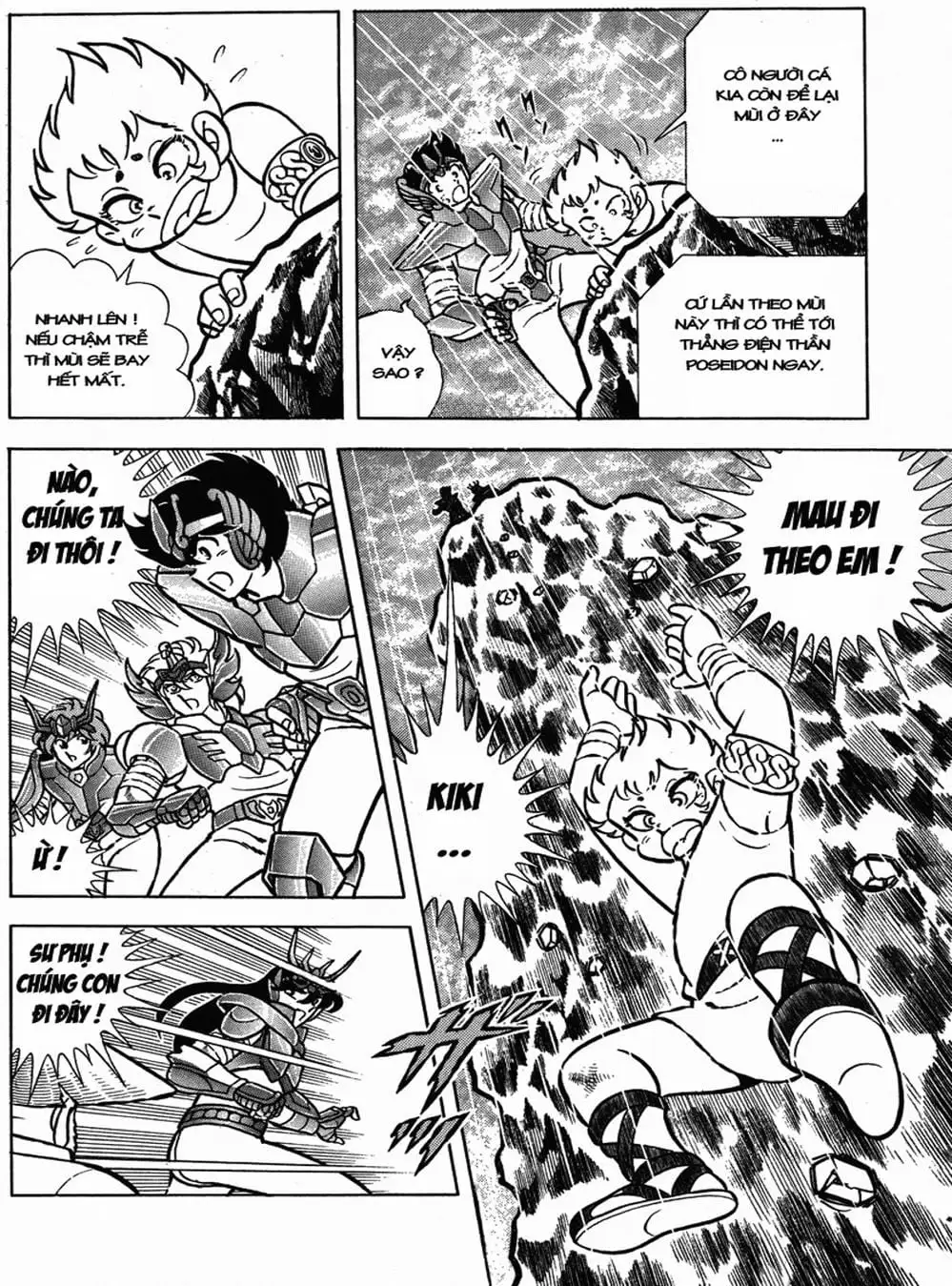 Truyện Tranh Áo Giáp Vàng - Saint Seiya trang 4