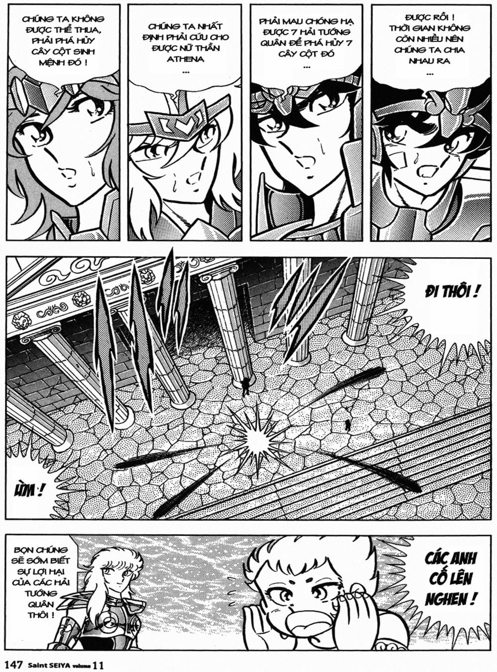 Truyện Tranh Áo Giáp Vàng - Saint Seiya trang 4