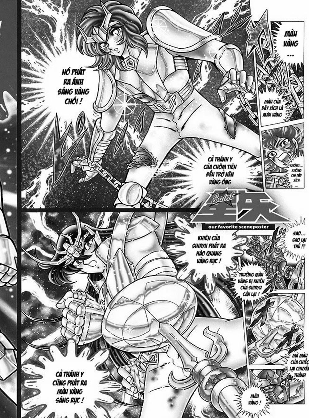 Truyện Tranh Áo Giáp Vàng - Saint Seiya trang 4