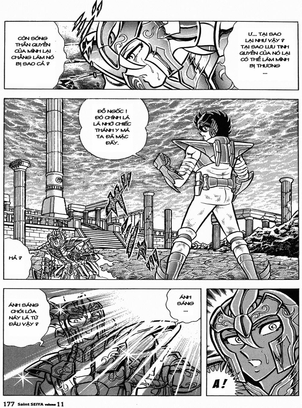 Truyện Tranh Áo Giáp Vàng - Saint Seiya trang 4