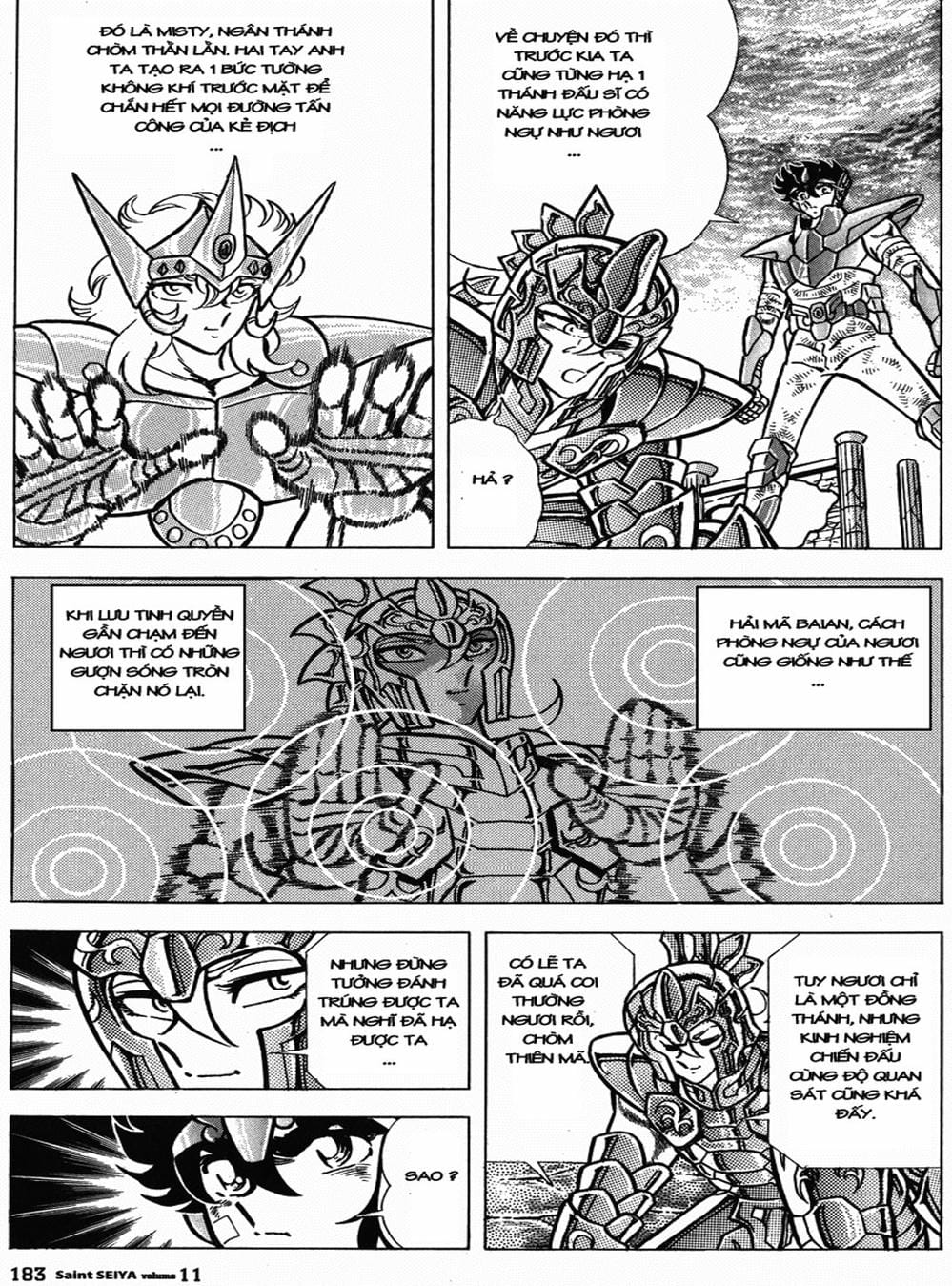 Truyện Tranh Áo Giáp Vàng - Saint Seiya trang 4