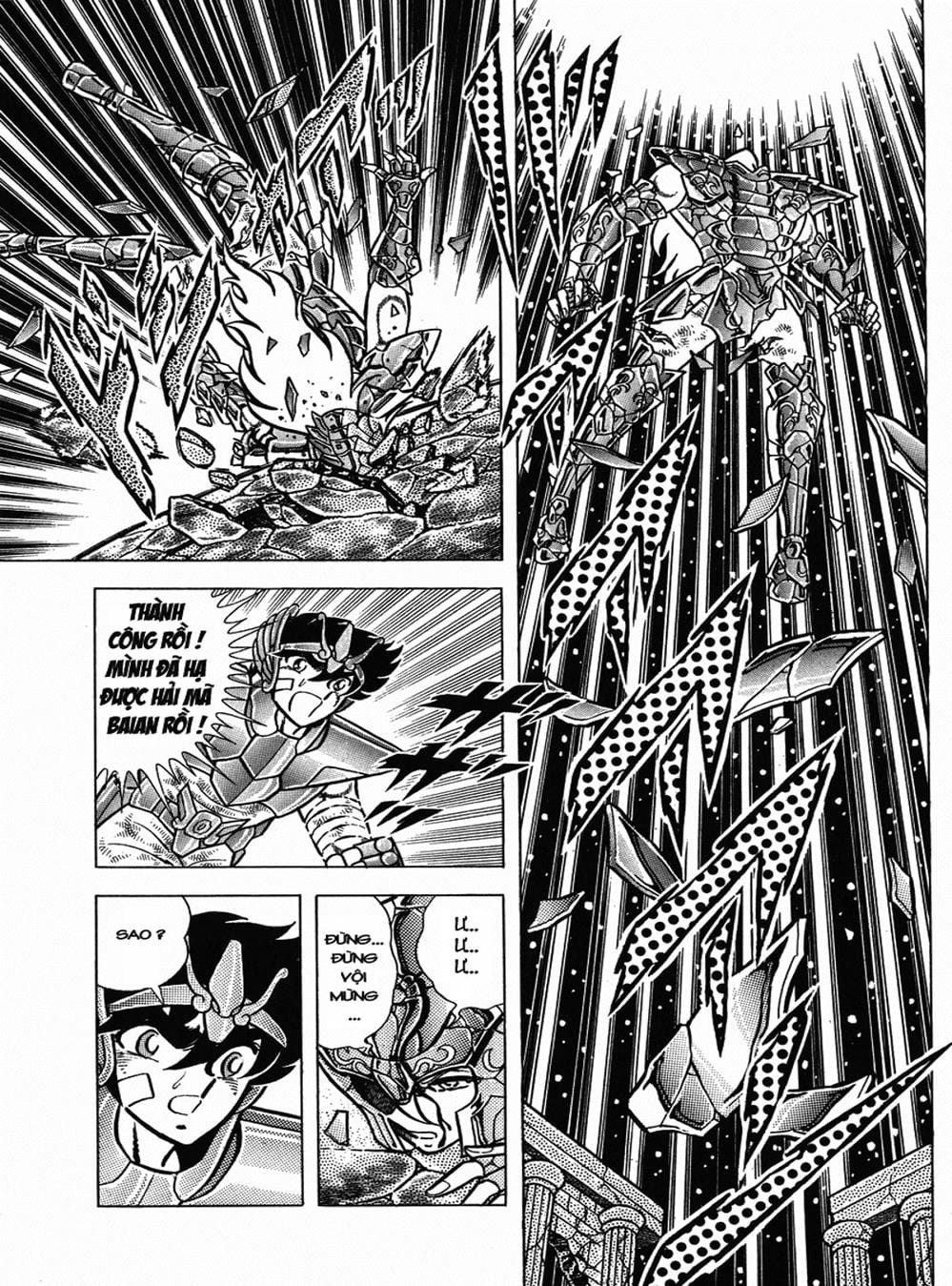 Truyện Tranh Áo Giáp Vàng - Saint Seiya trang 4