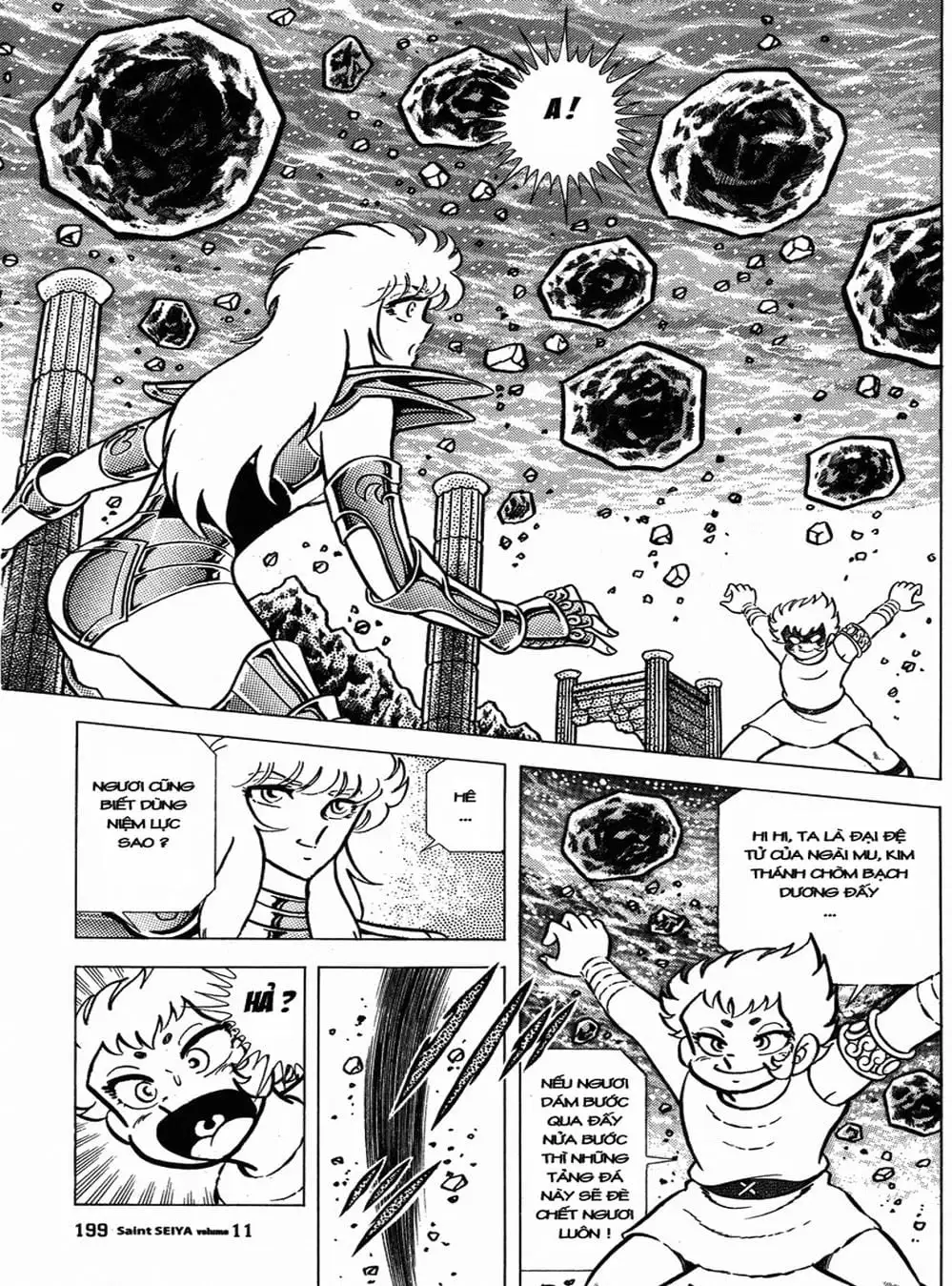 Truyện Tranh Áo Giáp Vàng - Saint Seiya trang 4