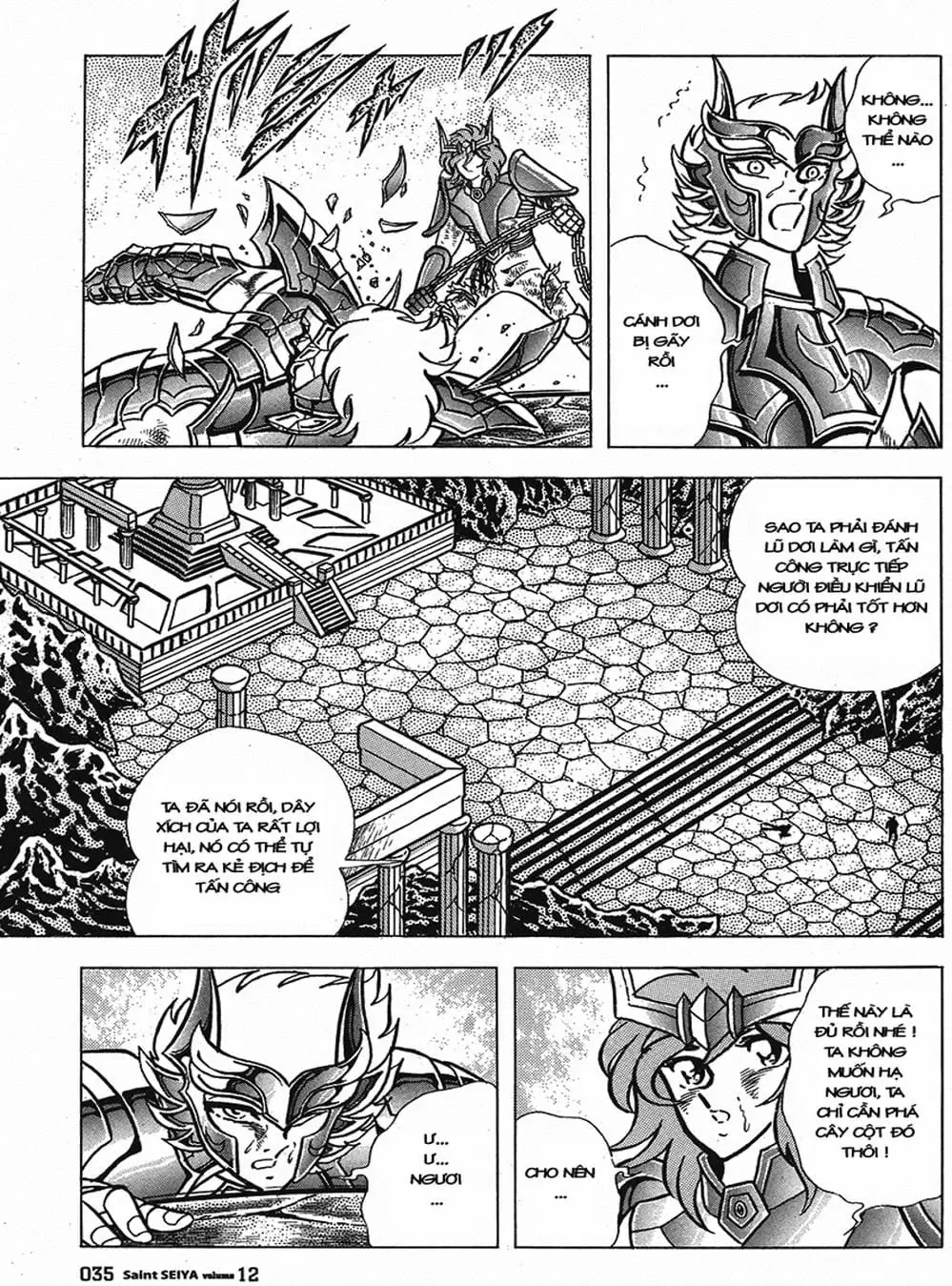 Truyện Tranh Áo Giáp Vàng - Saint Seiya trang 4