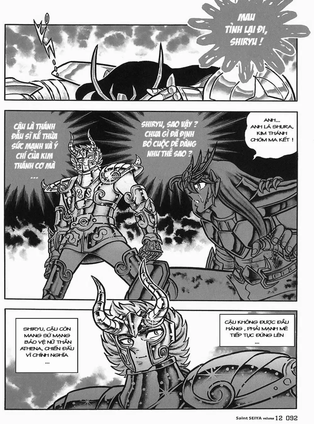 Truyện Tranh Áo Giáp Vàng - Saint Seiya trang 4