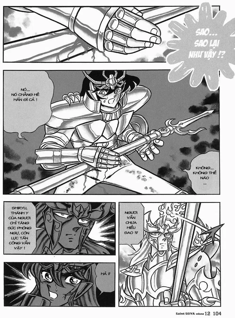 Truyện Tranh Áo Giáp Vàng - Saint Seiya trang 4