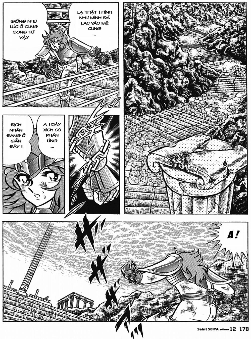 Truyện Tranh Áo Giáp Vàng - Saint Seiya trang 4