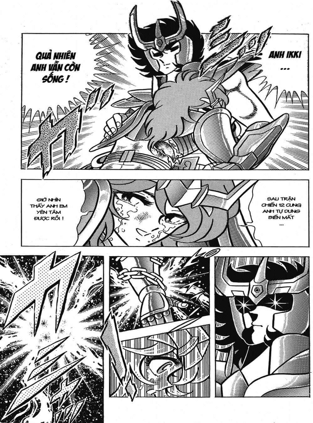Truyện Tranh Áo Giáp Vàng - Saint Seiya trang 4