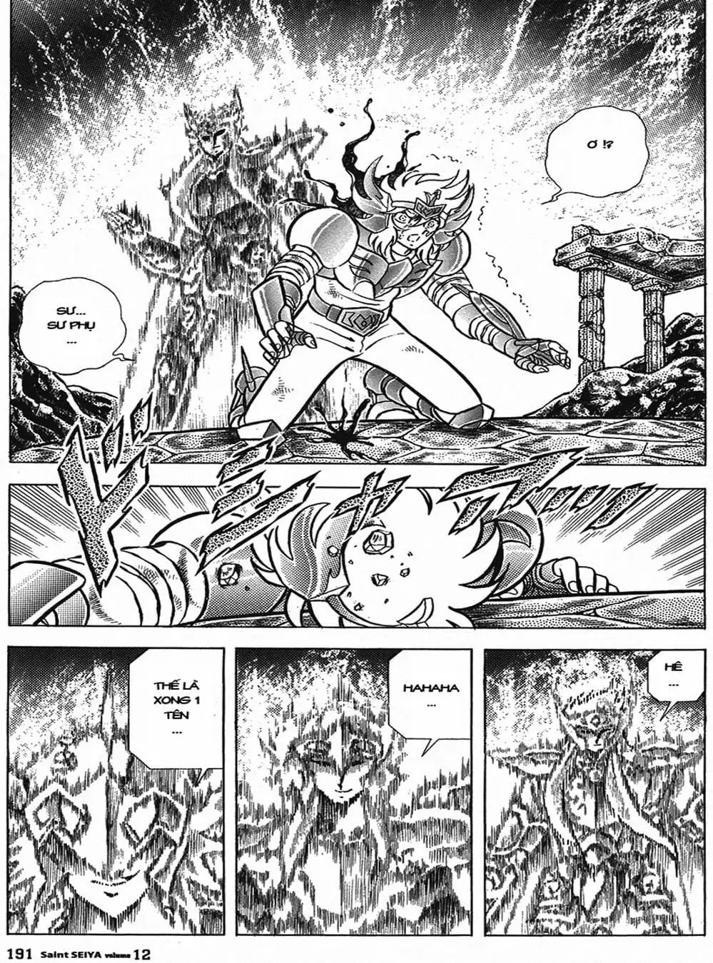 Truyện Tranh Áo Giáp Vàng - Saint Seiya trang 4