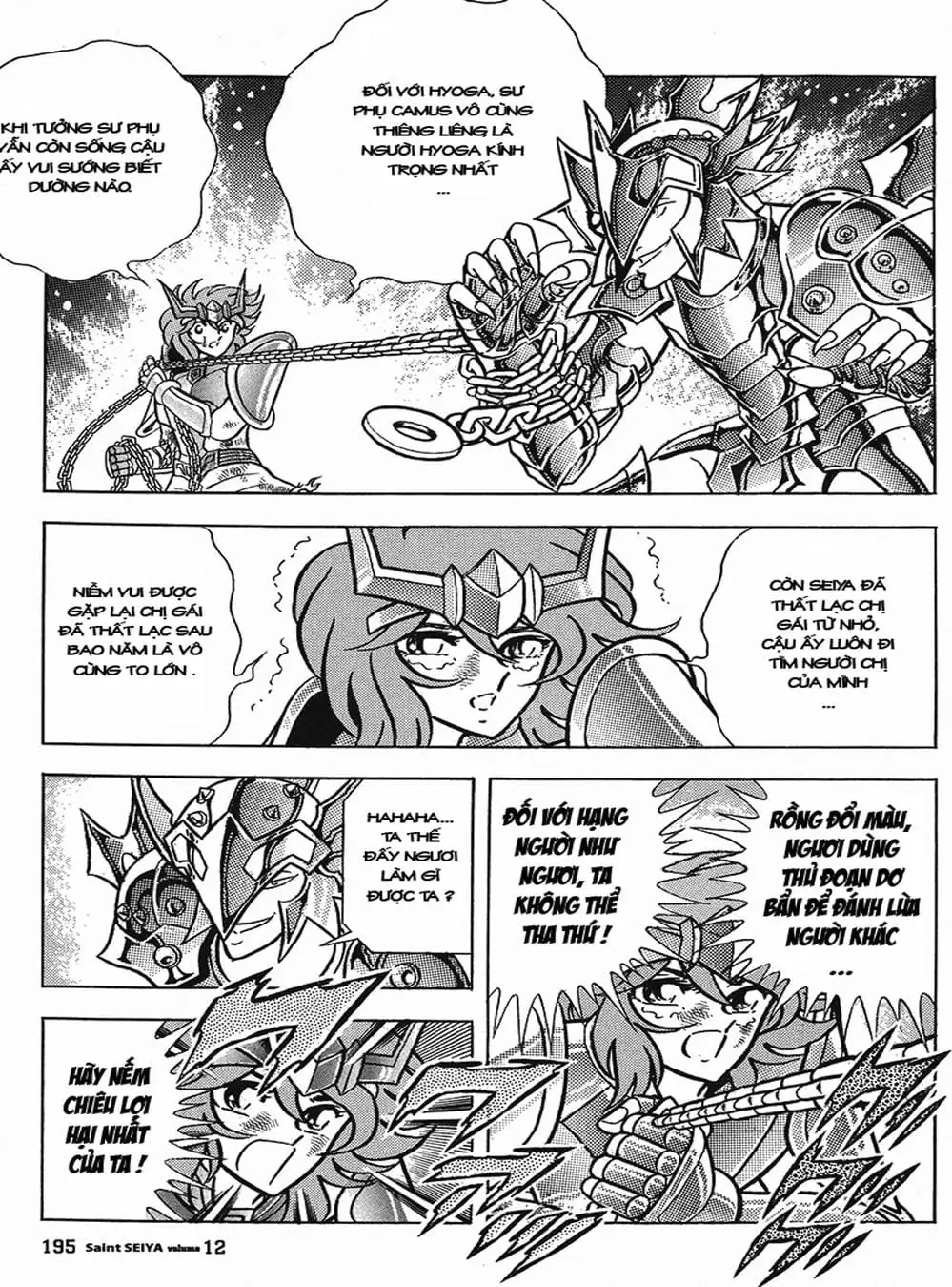 Truyện Tranh Áo Giáp Vàng - Saint Seiya trang 4