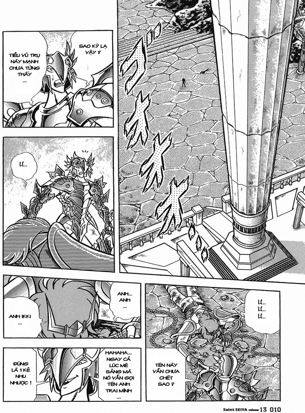 Truyện Tranh Áo Giáp Vàng - Saint Seiya trang 4