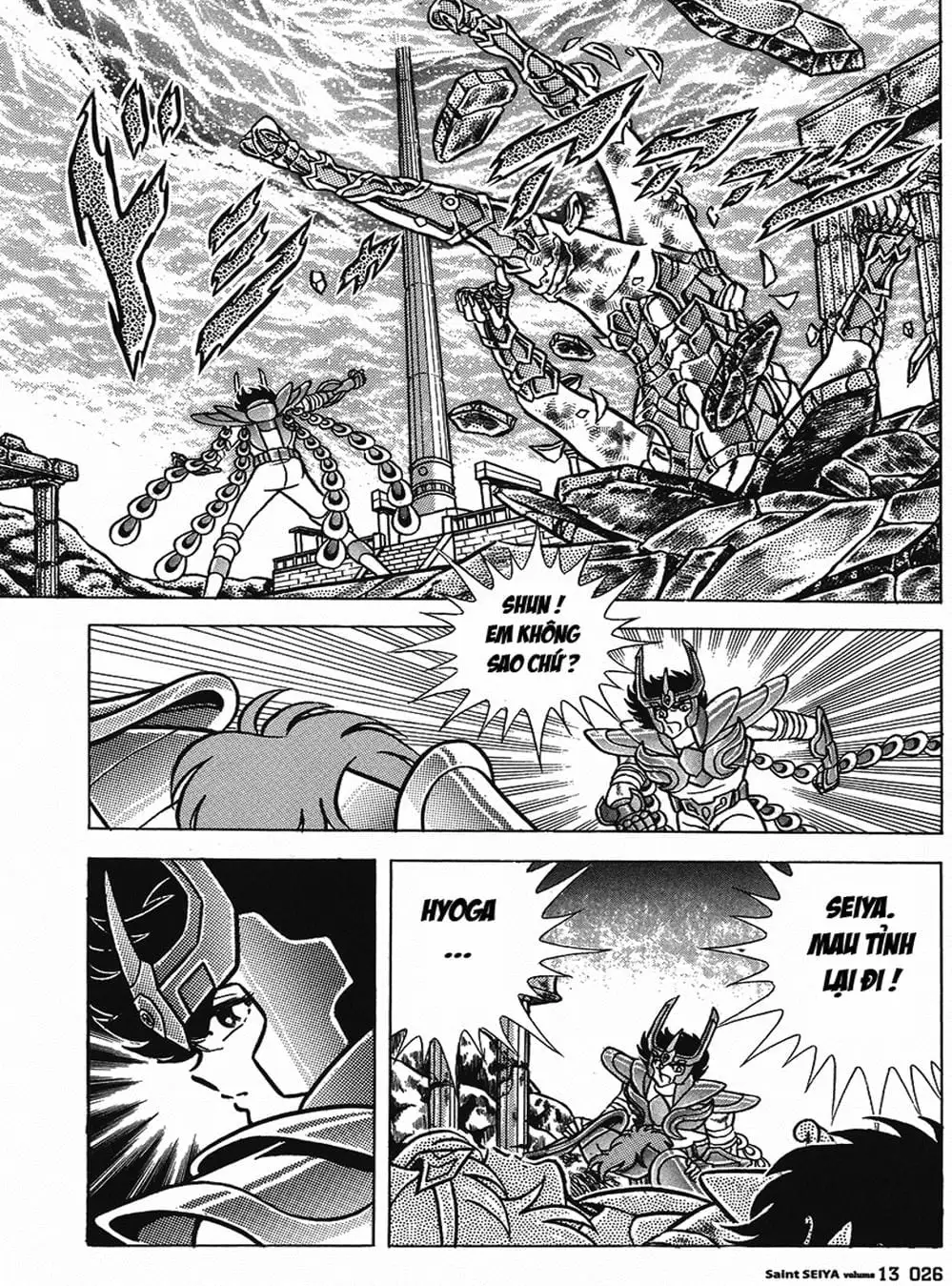 Truyện Tranh Áo Giáp Vàng - Saint Seiya trang 4