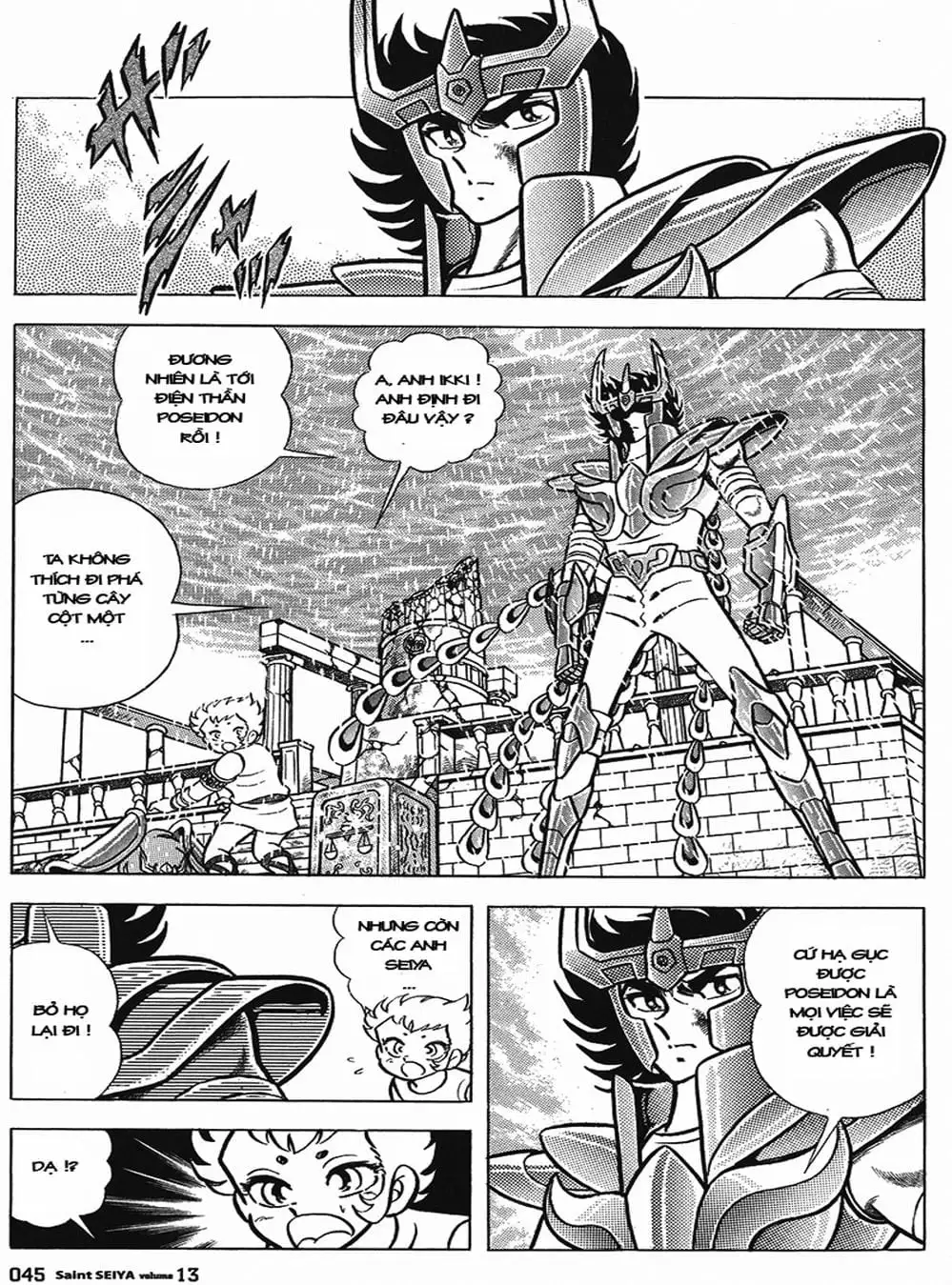 Truyện Tranh Áo Giáp Vàng - Saint Seiya trang 4
