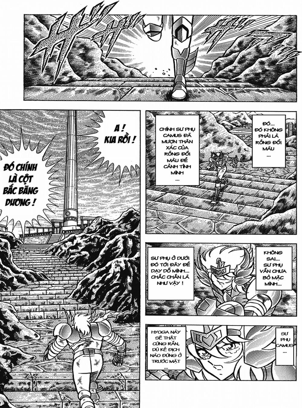 Truyện Tranh Áo Giáp Vàng - Saint Seiya trang 4