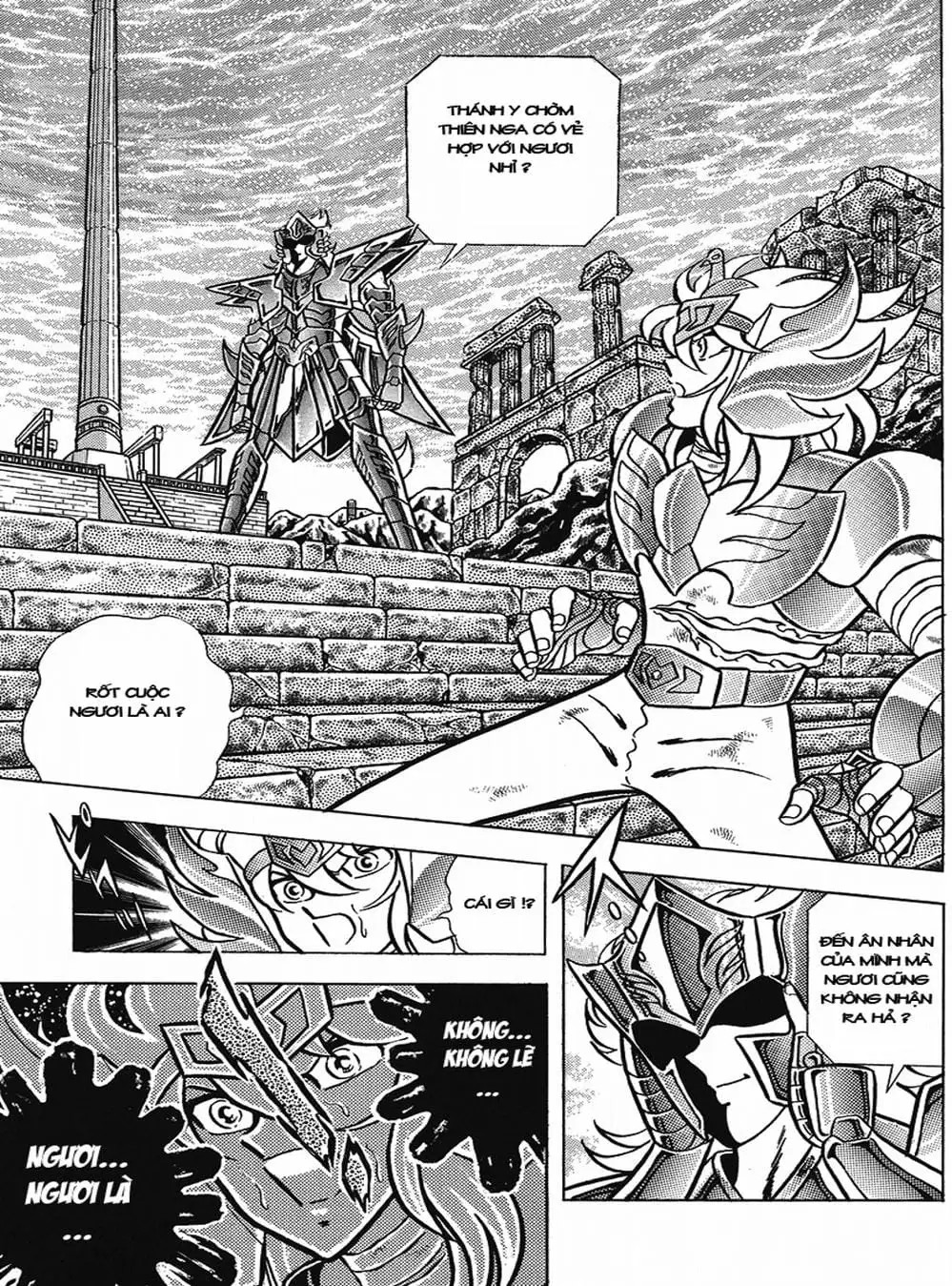 Truyện Tranh Áo Giáp Vàng - Saint Seiya trang 4