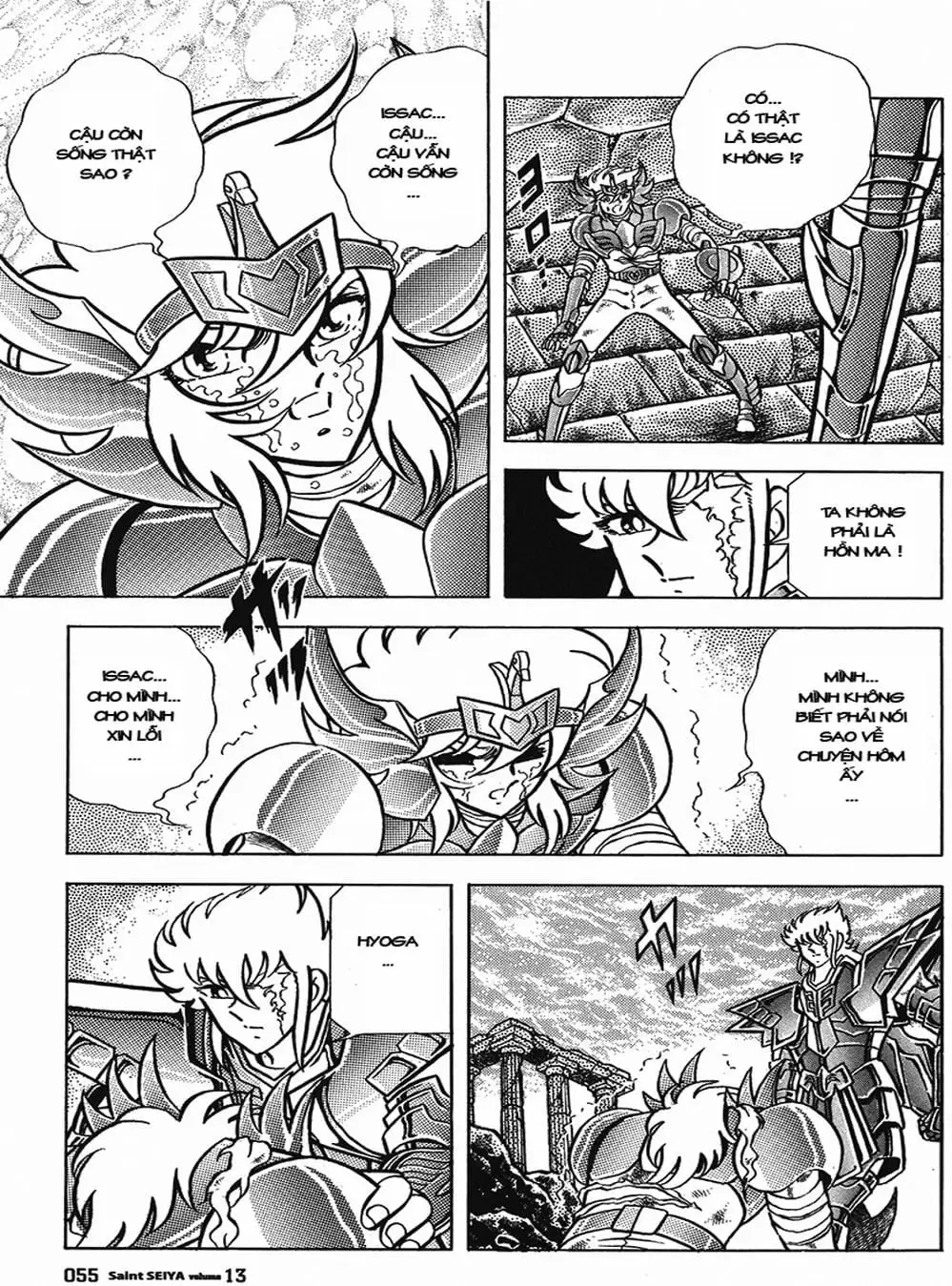 Truyện Tranh Áo Giáp Vàng - Saint Seiya trang 4