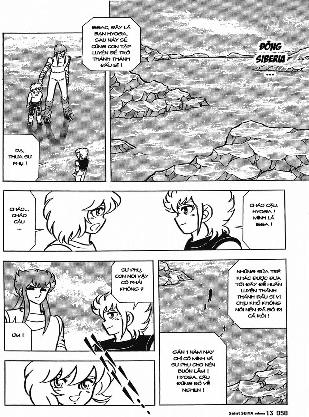 Truyện Tranh Áo Giáp Vàng - Saint Seiya trang 4