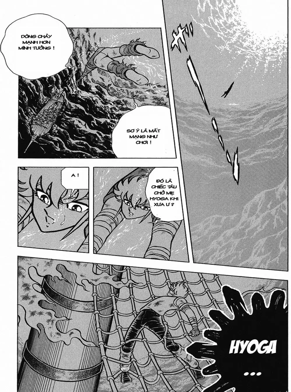 Truyện Tranh Áo Giáp Vàng - Saint Seiya trang 4